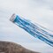 In the Breeze 9063 - Cobalt Blue Mylar Windsock - Holographic Windsock - Decorative and Humane Bird and Pest Deterrent